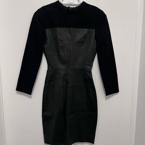 ALC Leather Dress